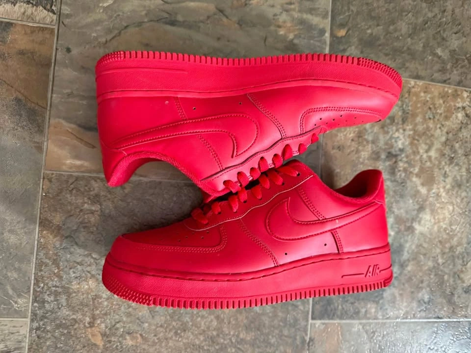 Triple Red Airforce 1 Lows
