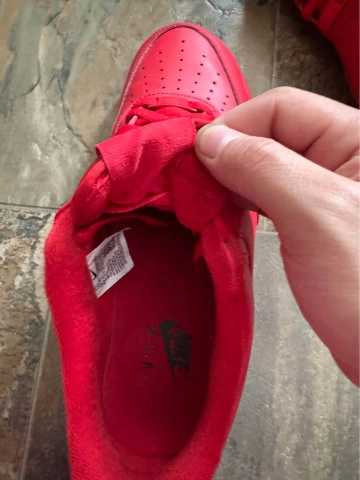 Triple Red Airforce 1 Lows - photo 3