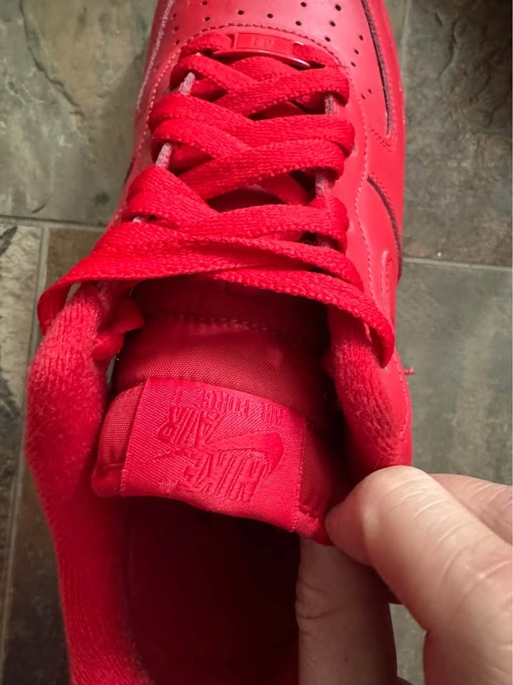 Triple Red Airforce 1 Lows - photo 4