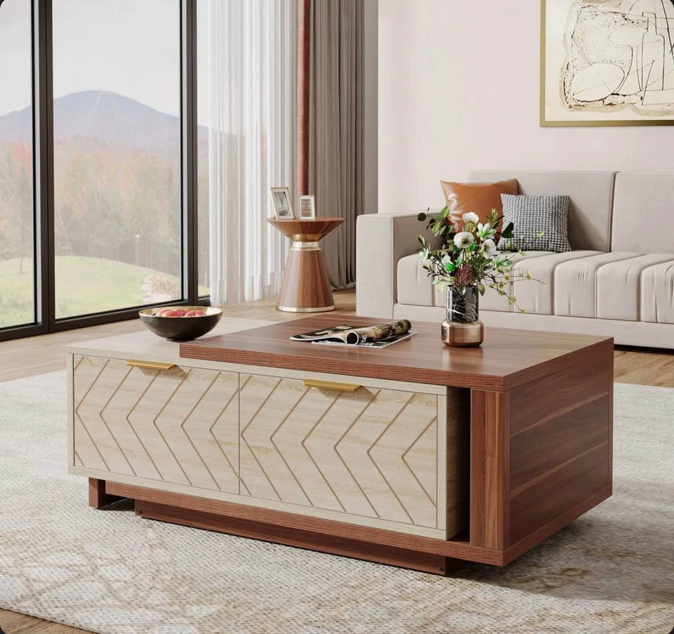 Brand New Modern Nesting Extendable Coffee Table - photo 2