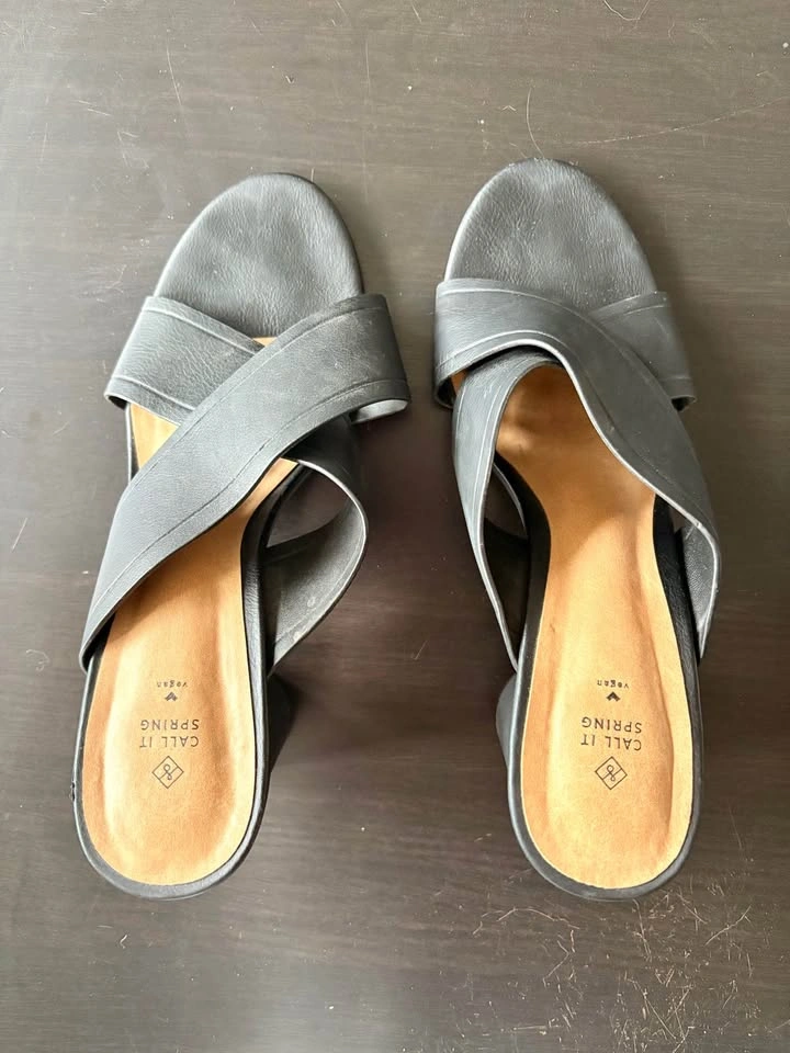 Vegan leather 3” heels - photo 3