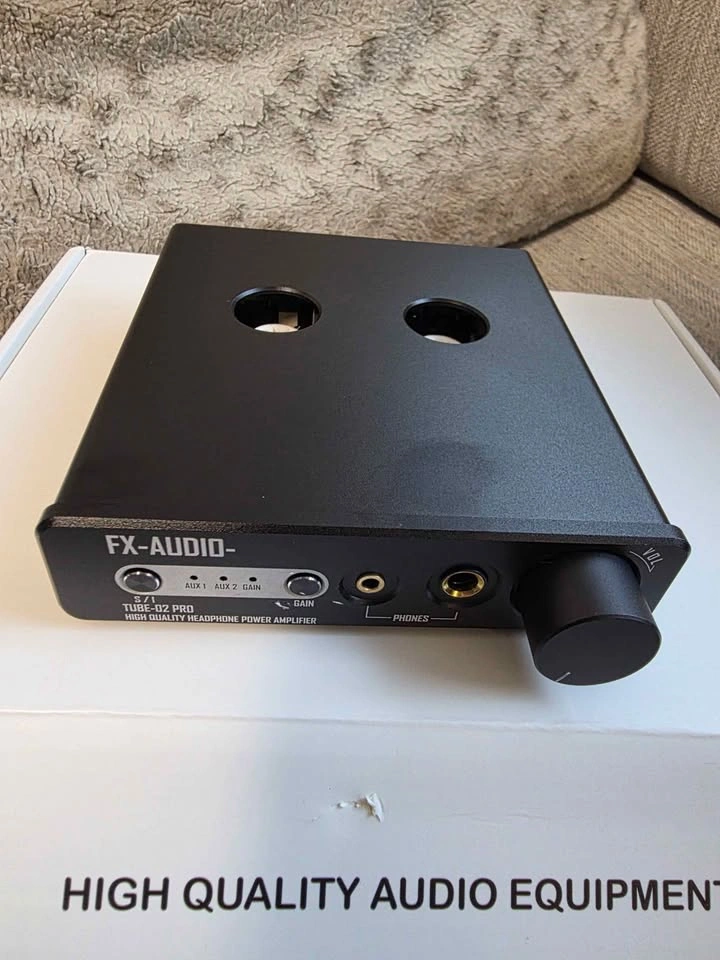 FX-Audio Tube-02 Pro Tube Headphone Amp - New - photo 2