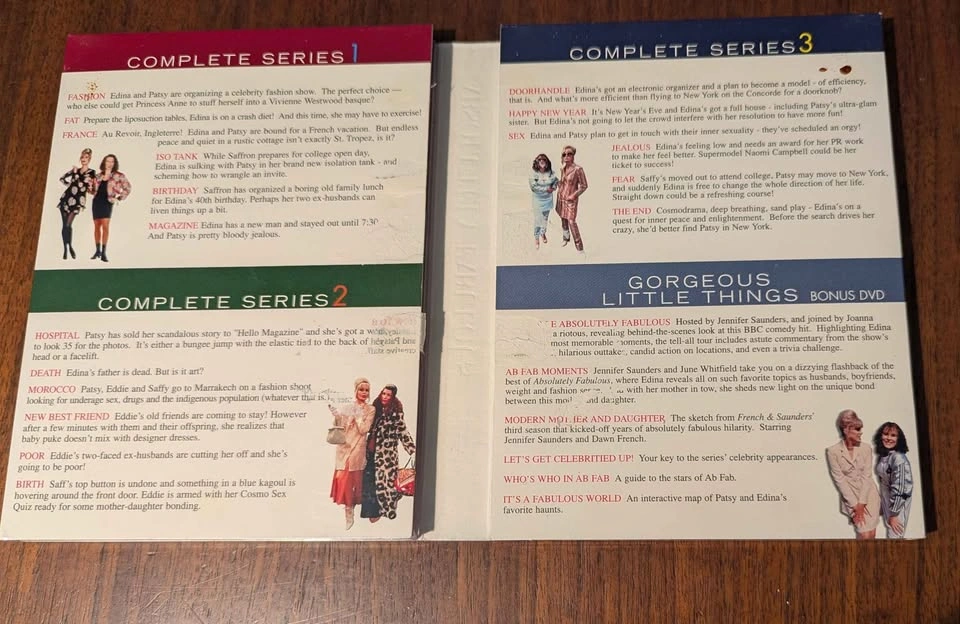Absolutely Fabulous Series 1-3 DVD - photo 2