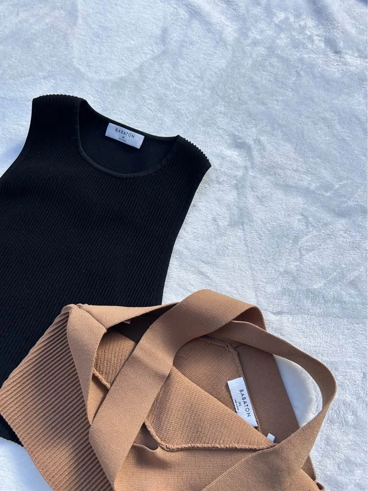 Babaton Sculpt Knit Tops XS - photo 4