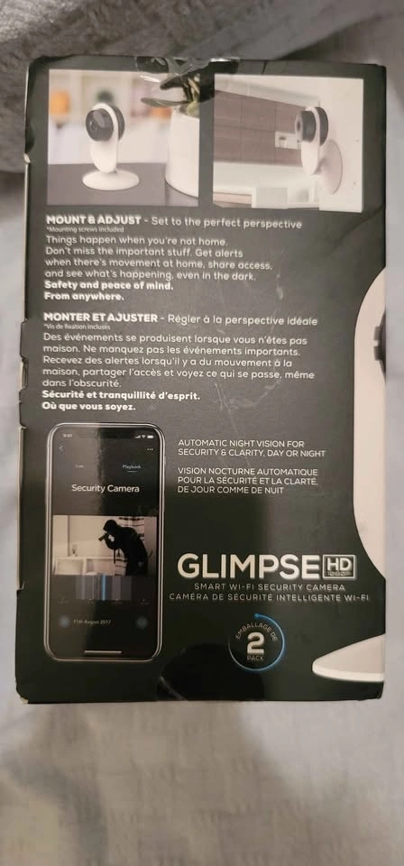 Glimpse HD1080P Smart WI-FI Security Camera - photo 4