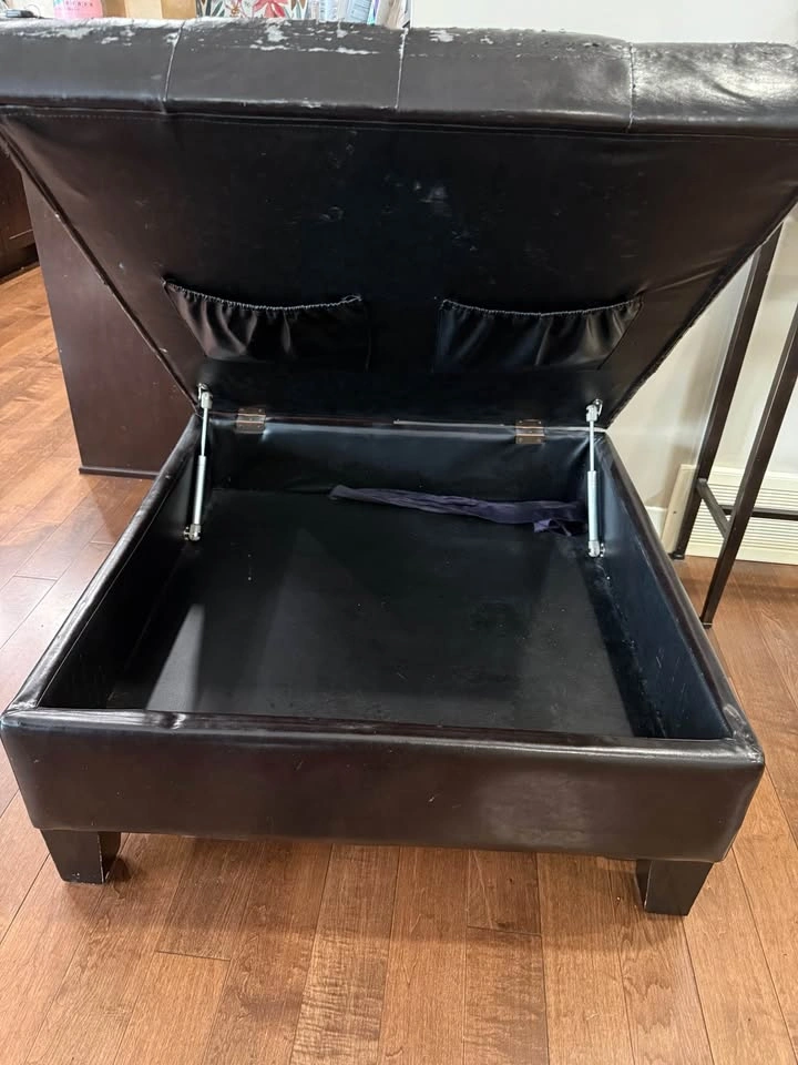 Ottoman with storage 31 x 31 - photo 2