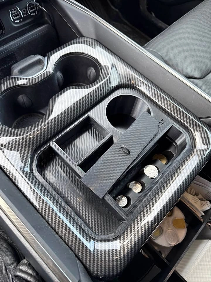 Ram 1500 5th Gen Console Cup Insert 2019-2024
