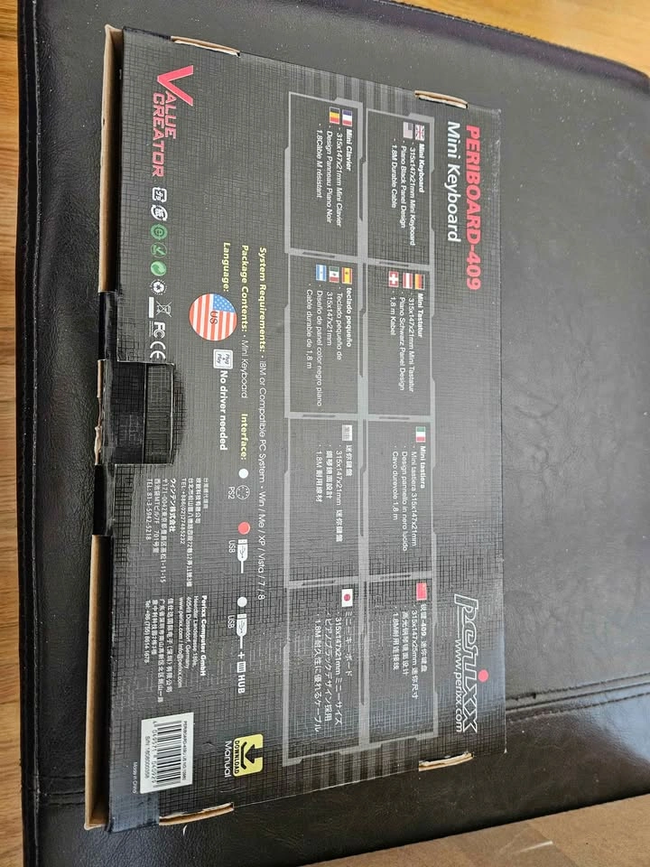 Perixx PERIBOARD‑409 Mini Keyboard – Great Condition - photo 3