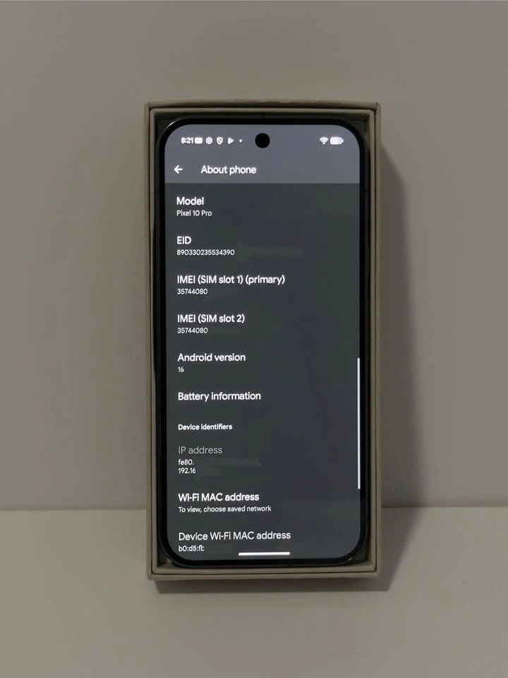 Google Pixel 10 Pro 128 GB - Unlocked - photo 5