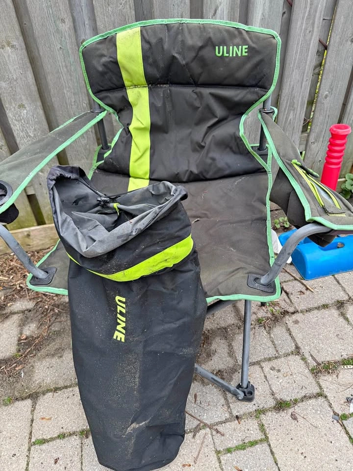 ULINE Folding Camping Chair with Carrying Bag