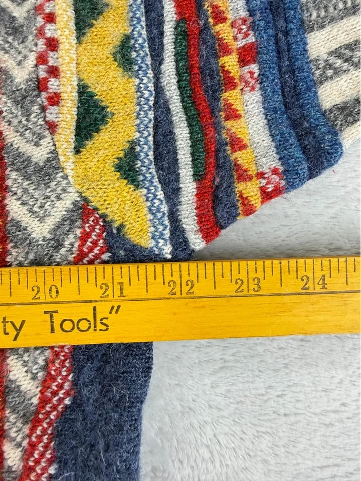 Vintage Coogi Men's Wool 3D Knit Sweater - Size Medium - photo 5