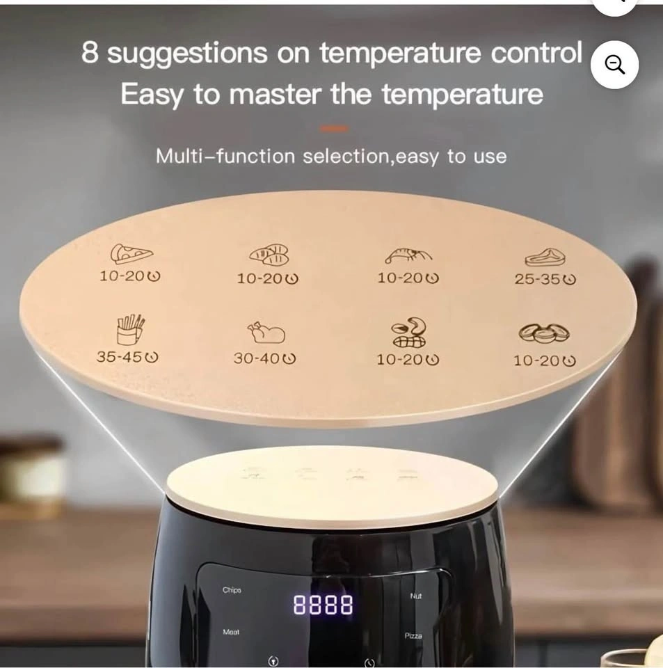 (New)6L Air Fryer, 2400W XL Digital Air Fryer with Touch Screen - photo 2