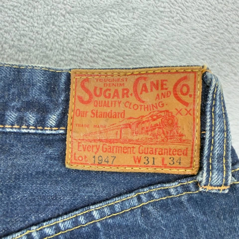 Sugar Cane 1947 Men's Jeans Size 30x27 Red Selvedge - photo 2