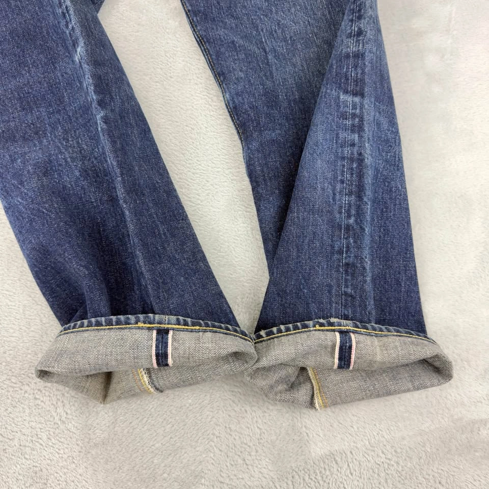 Sugar Cane 1947 Men's Jeans Size 30x27 Red Selvedge - photo 4