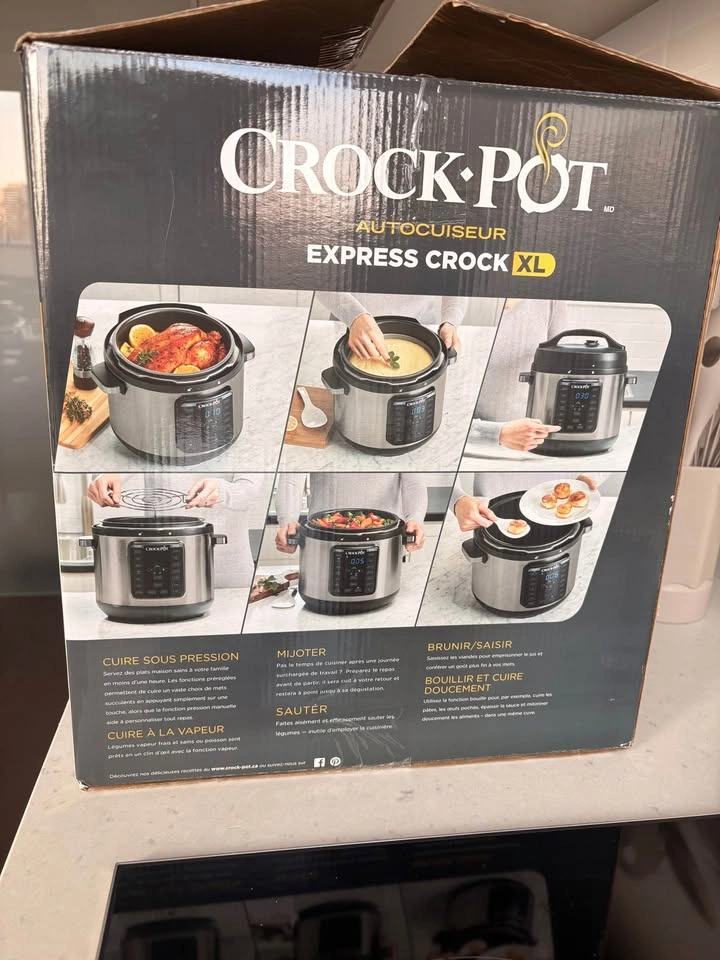 Crockpot SCCPPC800DS 8 qt. XL Express Crock Pressure Cooker - photo 3