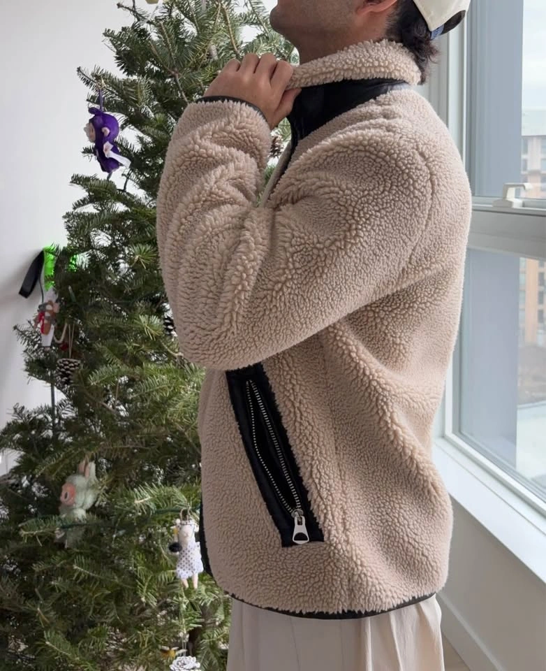 Tan Sherpa Jacket - photo 5