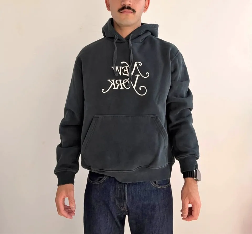 Dark grey New York hoodie