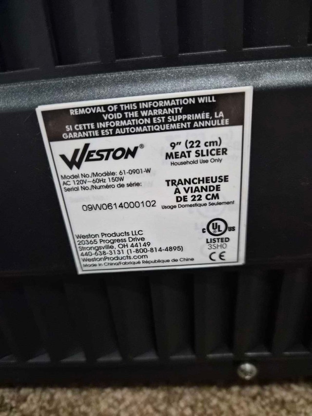 9" Meat Slicer - Great Condition - photo 4