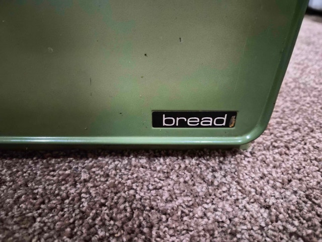 Vintage Lincoln Bread Box - Green - 1960's/1970's - photo 2