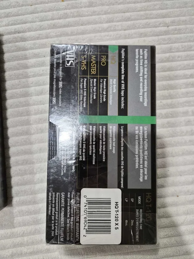 New Blank VHS Tapes (Sealed) - photo 3