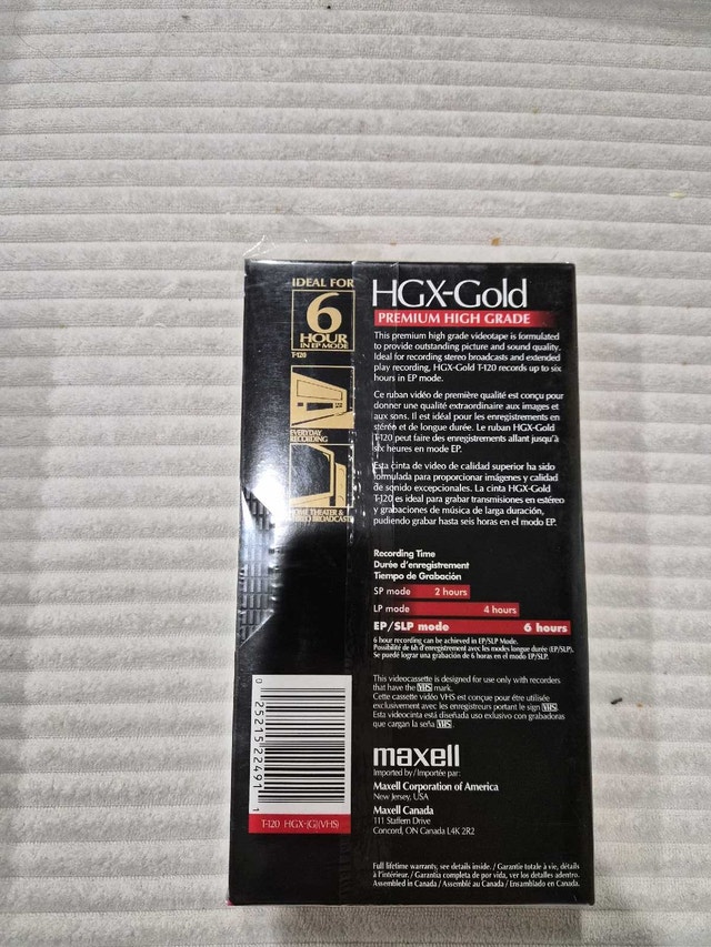 New Blank VHS Tapes (Sealed) - photo 5