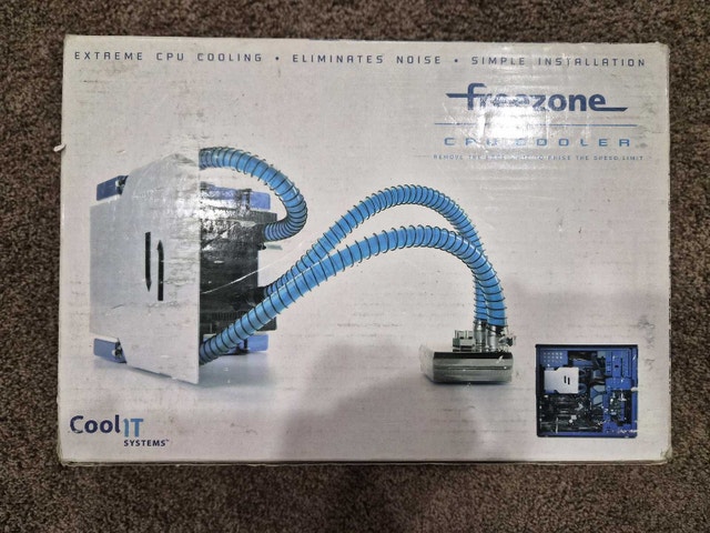 Vintage CPU Cooler - Coolit Systems Freezone