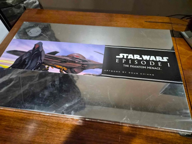 Star Wars Doug Chiang Phantom Menace 20 Lithograph Portfolio