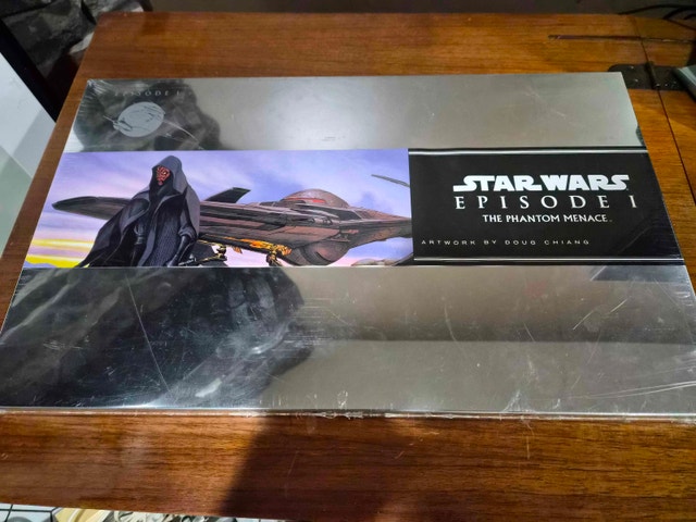 Star Wars Doug Chiang Phantom Menace 20 Lithograph Portfolio - photo 3