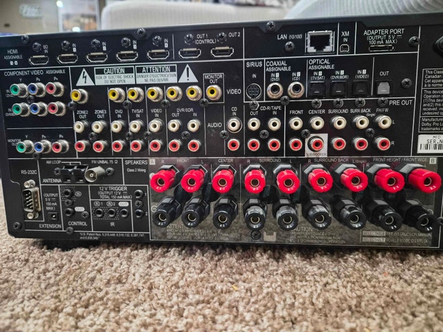 Pioneer 7.1 HDMI A/V Receiver w/ Remote - photo 5