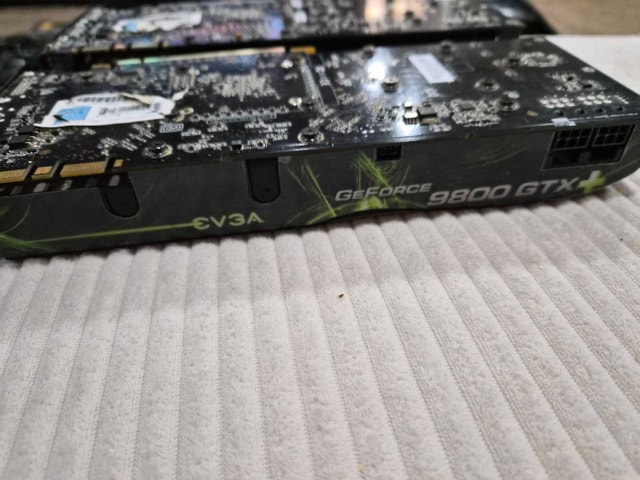 Two EVGA GeForce 9800 GTX+ Graphics Cards - photo 3