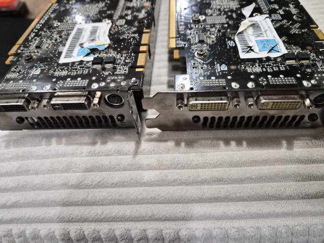 Two EVGA GeForce 9800 GTX+ Graphics Cards - photo 4