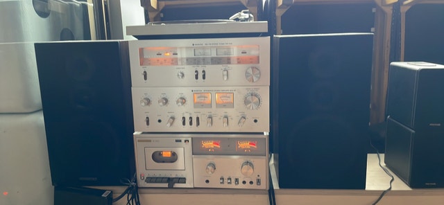 Vintage 1970s Sanyo Stereo Set - photo 5