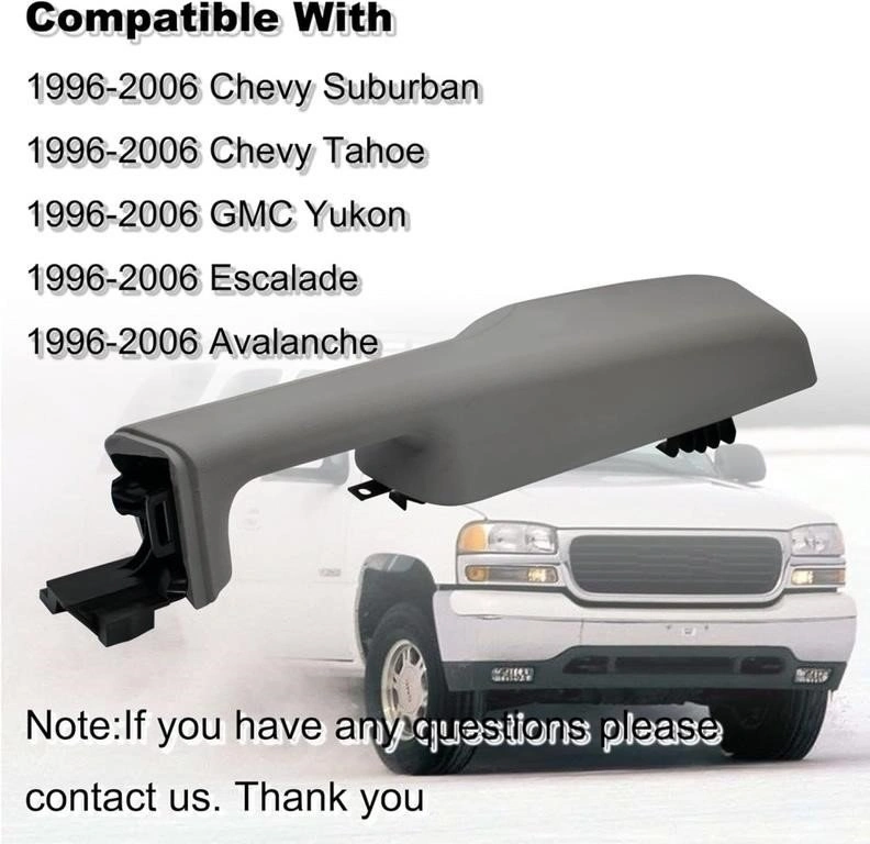 Front Left Driver Door Armrest Handle 1999-06 Chevy Suburban/Tah - photo 4