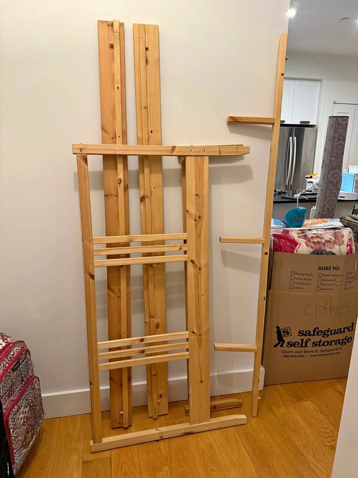 IKEA Bed Frame with Slatted Base - Full/Queen