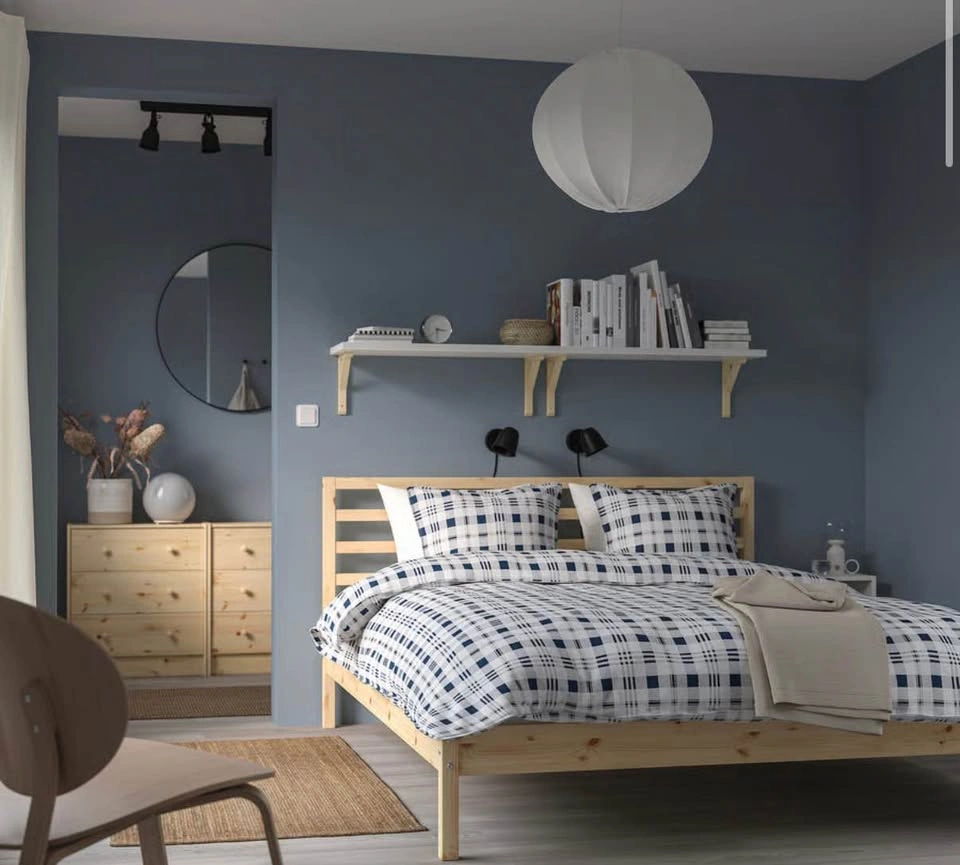 IKEA Bed Frame with Slatted Base - Full/Queen - photo 5