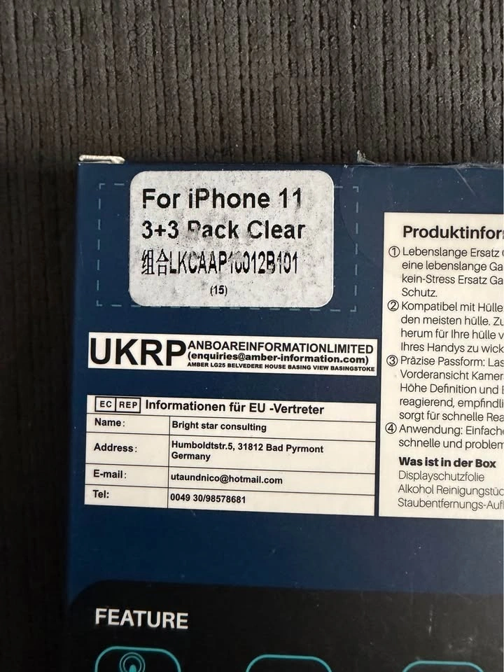 iPhone 11 Tempered Glass Screen Protector - photo 2