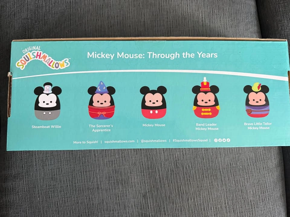 Mickey Mouse - Through the Years Box Set Disney x Squishmallows - photo 2