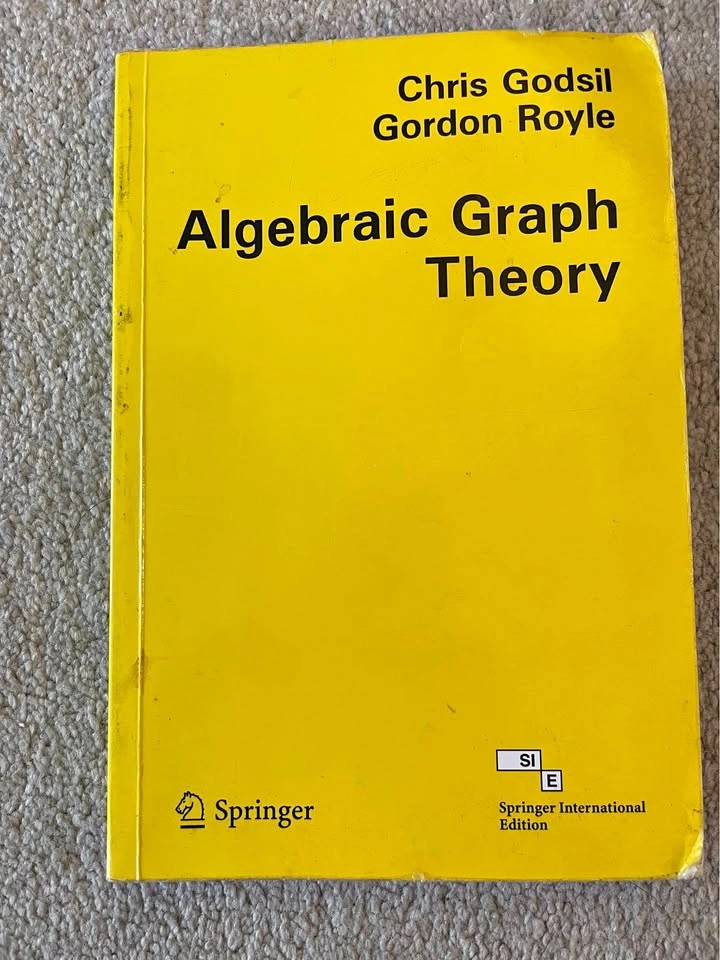 Algebraic Graph Theory Textbook