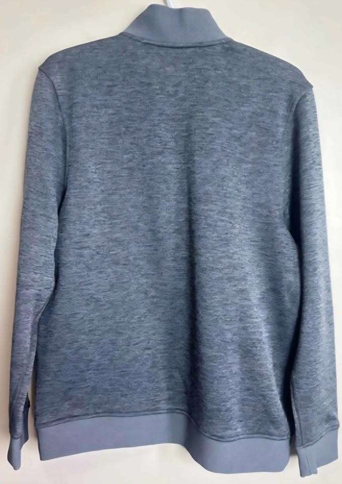 Under Armour Men's Charcoal Gray ¼ Zip Sweater - COLDGEAR. - photo 3