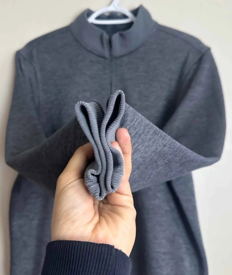 Under Armour Men's Charcoal Gray ¼ Zip Sweater - COLDGEAR. - photo 4