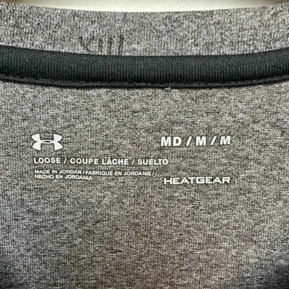 Under Armour Men's Longsleeve Gray HEATGEAR - Medium - photo 4