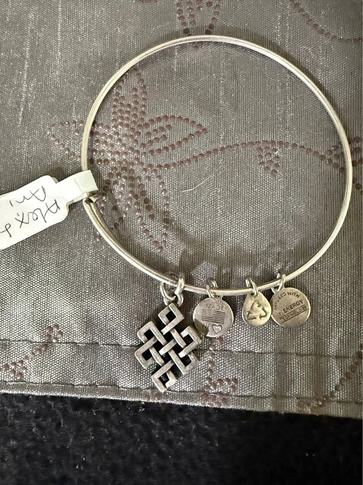 Sterling silver Alex & Ani Bangles
