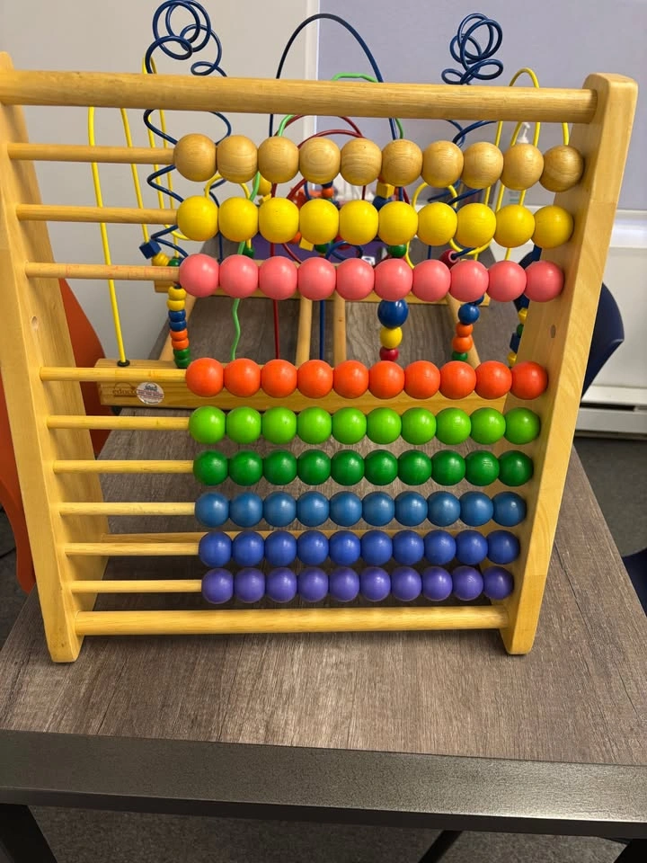 Wooden Super Rainbow Bead Rollercoaster Toys - photo 2