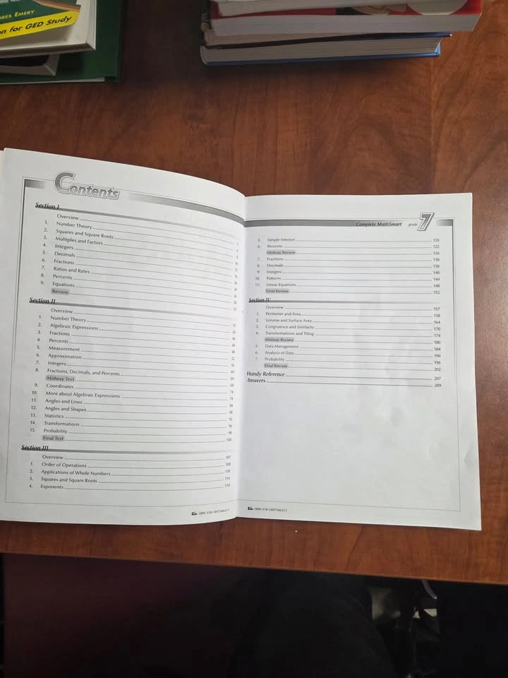 Complete MathSmart Grade 7: Practice Workbook - photo 3