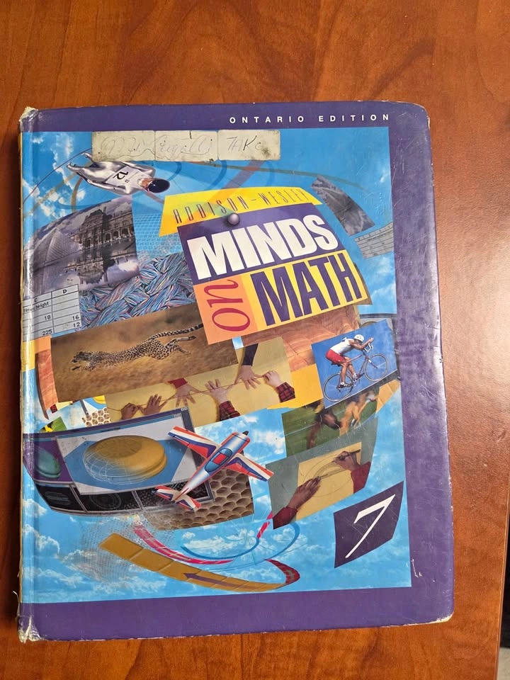 Minds on Math 7 Ontario Edition Textbook