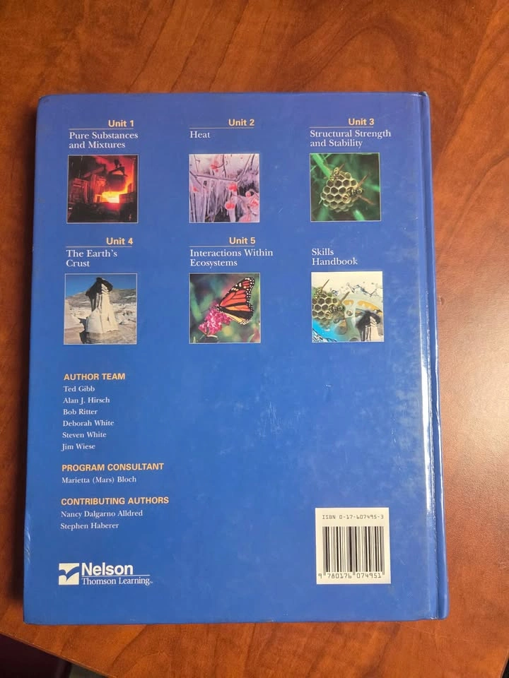 Nelson Science & Technology 7 Textbook - photo 2