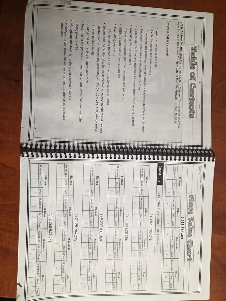 Math Practice Questions Booklets - Grade 7 - photo 2