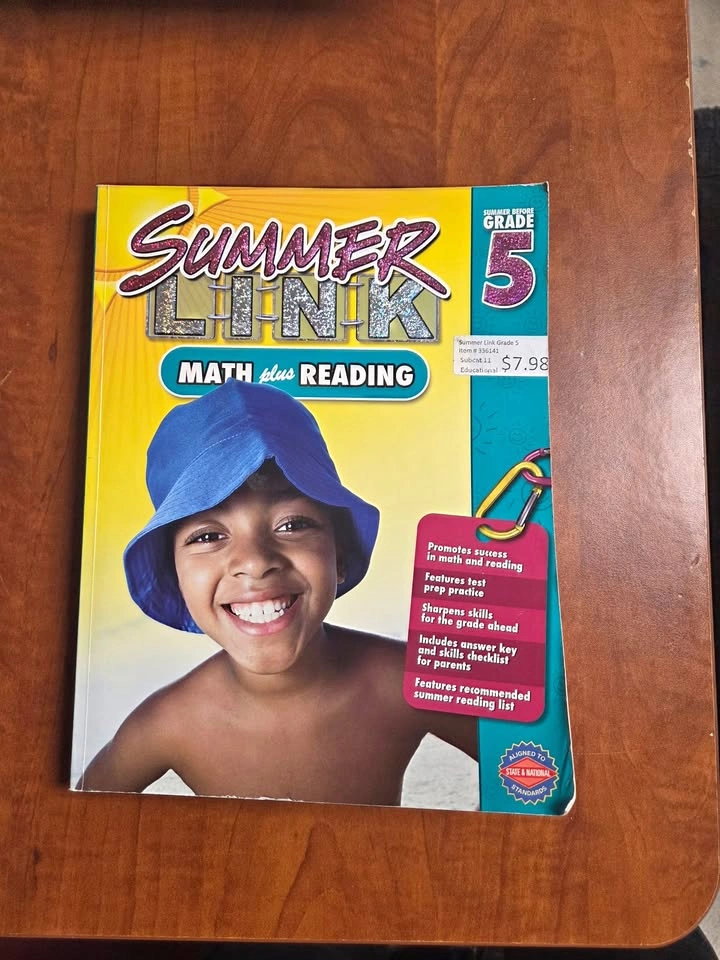 Summer Link Math plus Reading - Grade 6