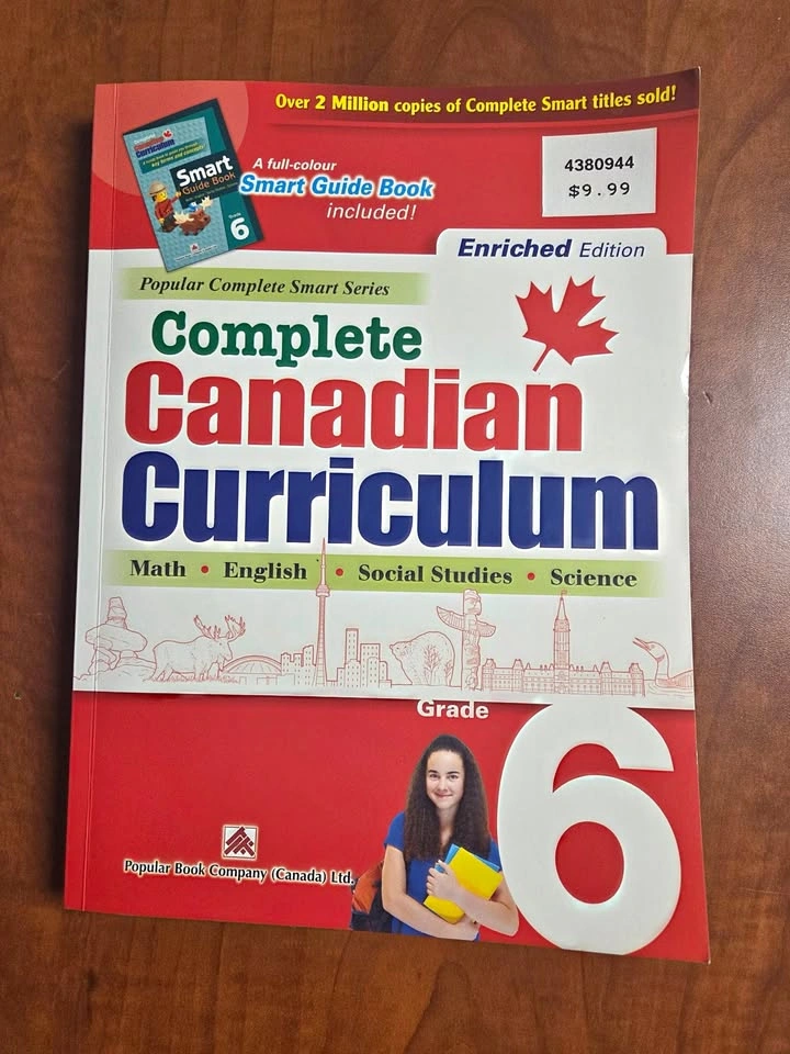 Complete Canadian Curriculum - Grade 6 Practice Book