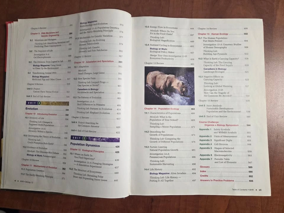 McGraw-Hill Ryerson Biology 12 Textbook - photo 5